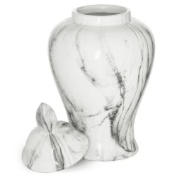 Marble Large Ginger Jar 32cm - LUX029 