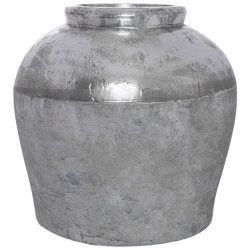 Metallic Dipped Large Juniper Vase 36cm - LUX051 MIDDLE