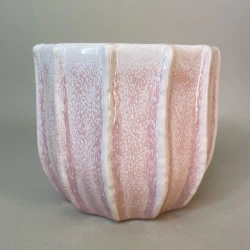 Porto Plant Pot Cover Blush Pink 13cm - POT016 1C