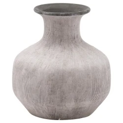 Squat Stone Vase Bloomville 26cm - LUX049 10A