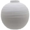 Tiber Matt White Ceramic Vase 28cm - VS034
