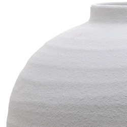 Tiber Matt White Ceramic Vase 28cm - VS034
