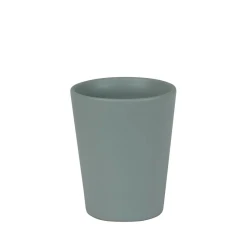 Vienna Ceramic Plant Pot Cover Matt Grey 12cm - POT020 