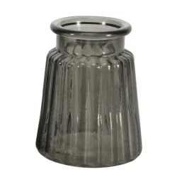 Lillie Glass Vase Dove Grey 12cm - GL064 5B