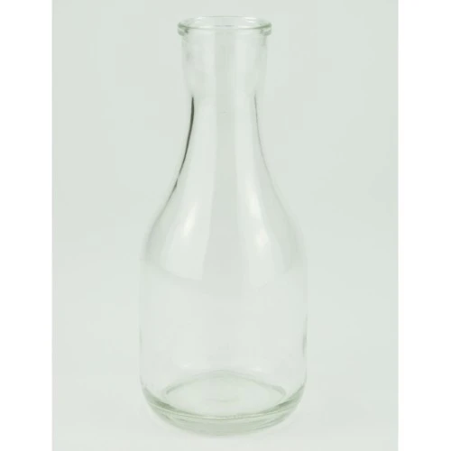 Home Store Clear Glass Bottle Flower Vase 16cm - VS043 9B