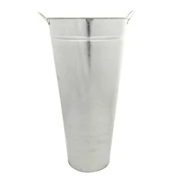 55cm Galvanised Flower Vase - GAL016
