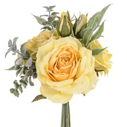 Sophia Wedding Posy Bouquet Lemon Yellow - SOP004 BX17