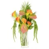 Artificial Flower Arrangements Calla Lilies and Anthuriums Multi - CLV016 4C