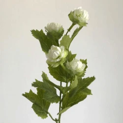 Artificial Hops Short Stem White 33cm - H075 E2